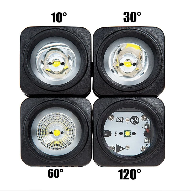 LED Pod Light - 2" Modular LED Off-Road Work Light - 10W - 900 Lumens - Image 3