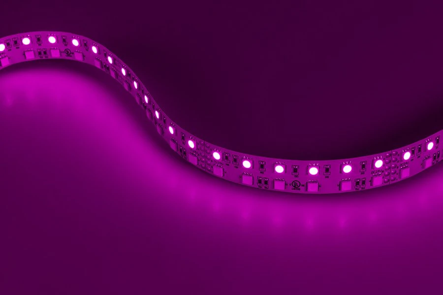 RGBW LED Strip Lights - Dual Row 24V LED Tape Light With White And Multicolor LEDs - 530 Lumens/ft. - Image 2