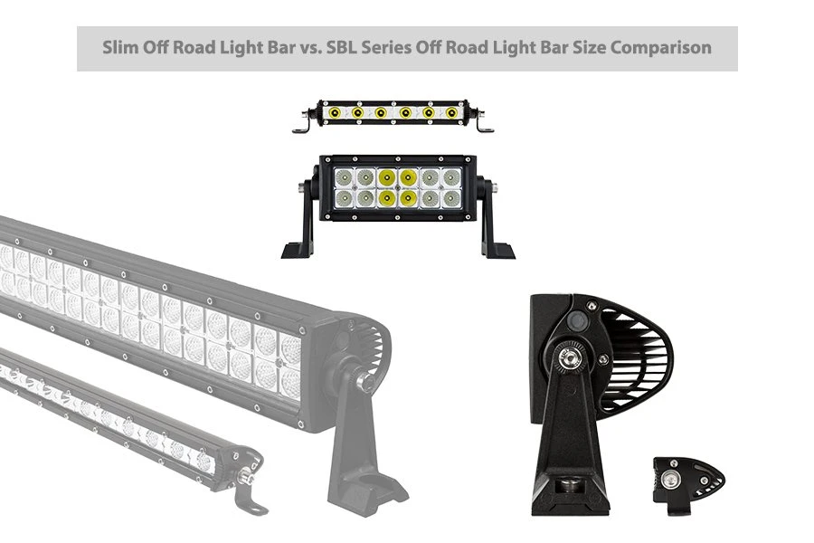 7" Slim Off-Road LED Light Bar - 18W - 1,650 Lumens - Image 4
