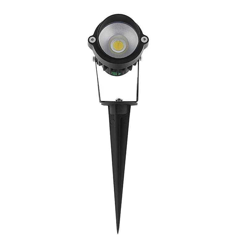 5 Watt Landscape LED Spotlight With Mounting Spike - 25 Watt Equivalent - 250 Lumens - Blue - Black Housing - Image 3