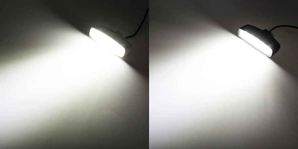 Off-Road LED Work Light / LED Driving Light - 6" Rectangle - 15W - 850 Lumens - Image 8