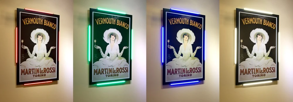 Linear LED Light Bar Fixture - 360 Lumens - Green - 44 Inch - Image 11