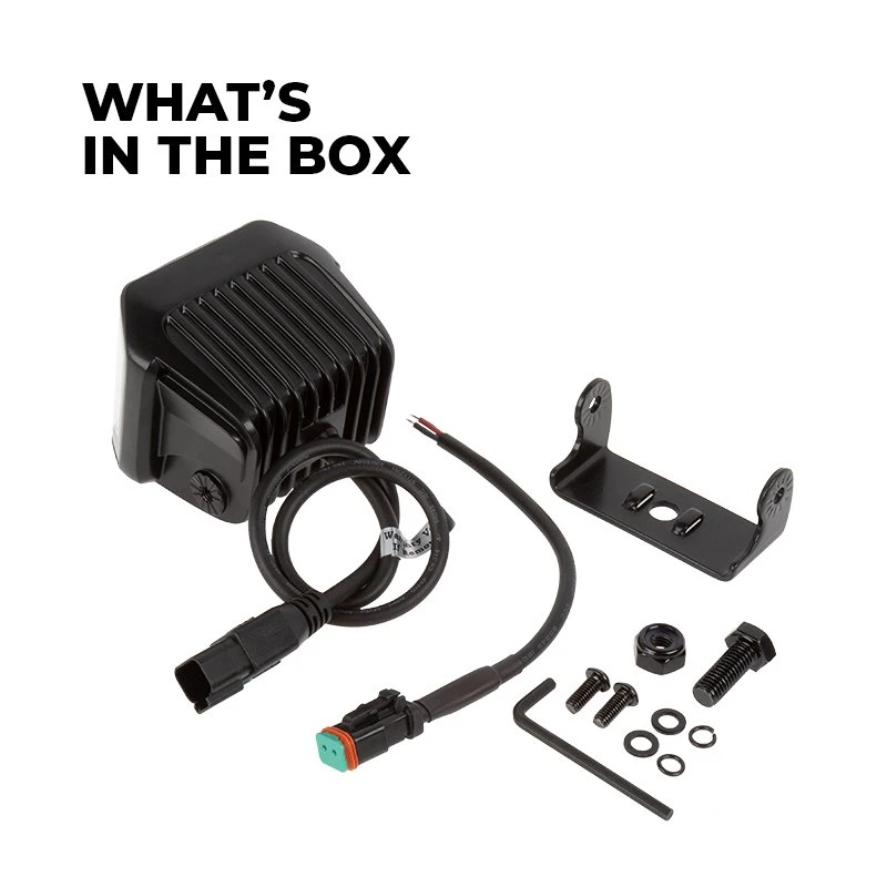 LED Pod Light - 70W Side Shooter - Spot / Flood Beam - 8,400 Lumens - Image 3