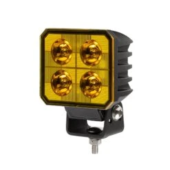 3” LED Pod Light - 40W - Spot Beam - Yellow - 3,800 Lumens - 2-Pack