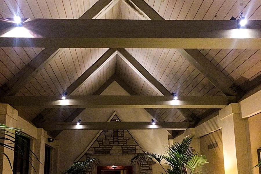 5 Watt Landscape LED Spotlight With Mounting Spike - 25 Watt Equivalent - 250 Lumens - Blue - Black Housing - Image 11