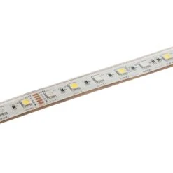 5m RGB+W LED Strip Light - Color-Changing LED Tape Light - 24V - IP68 Waterproof