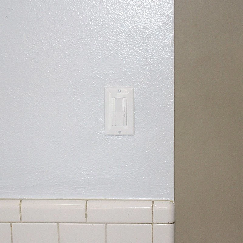 1-Way LED Dimmer Switch With Slide - Single-Pole Rocker - 120V - White - 6-Pack - Image 4