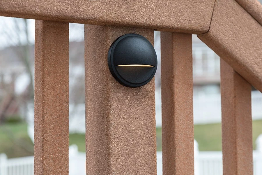 3.3" LED Eyelid Step/Deck Light - Black - Low Voltage - 30 Lumens - 2700K - Single - Image 7
