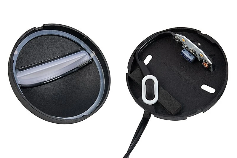 3.3" LED Eyelid Step/Deck Light - Black - Low Voltage - 30 Lumens - 2700K - Single - Image 4