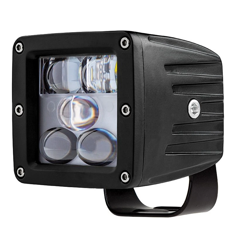 LED Fog Light - 3" Square - 25W - 1,700 Lumens