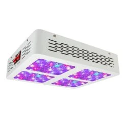 260W Full-Spectrum LED Grow Light - 12-Band Multi Spectrum - Selectable Vegetation And Bloom Switches - GLR-260W12F-VBD