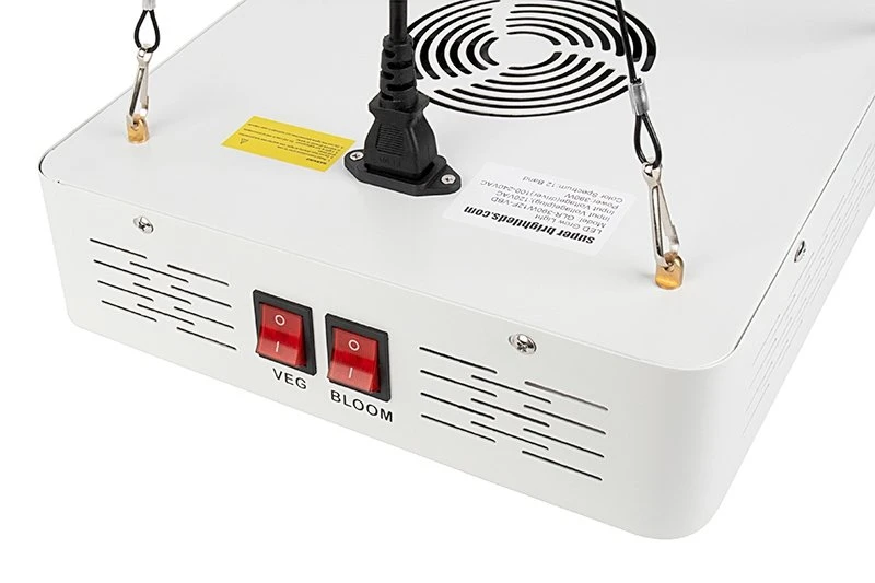 390W Full-Spectrum LED Grow Light - 12-Band Multi Spectrum - Selectable Vegetation And Bloom Switches - GLR-390W12F-VBD - Image 4