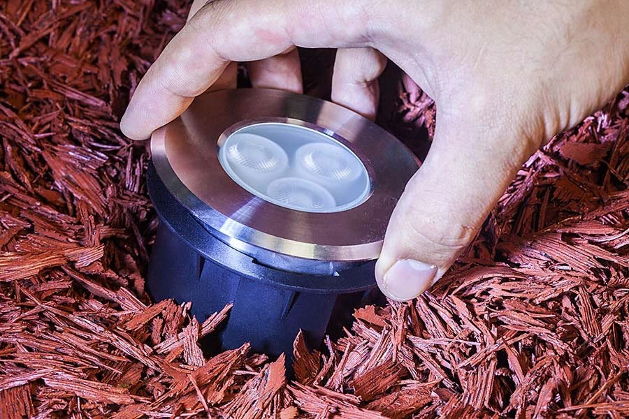 G-LUX RGB LED Flat Top In-Grade Well Light - 8 Watt - RGB With Sleeve - Image 10