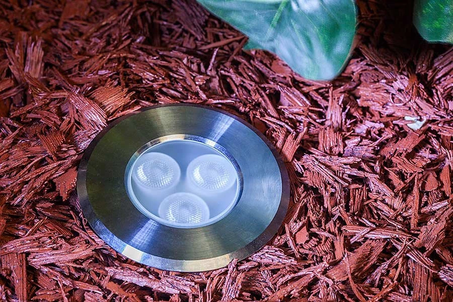 G-LUX RGB LED Flat Top In-Grade Well Light - 8 Watt - RGB With Sleeve - Image 11