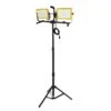 200W Dual-Head LED Work Light With Tripod - 20,000 Lumens - 6500K