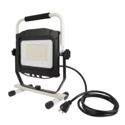 100W Portable LED Work Light - USB Port - 10,000 Lumens - 5000K