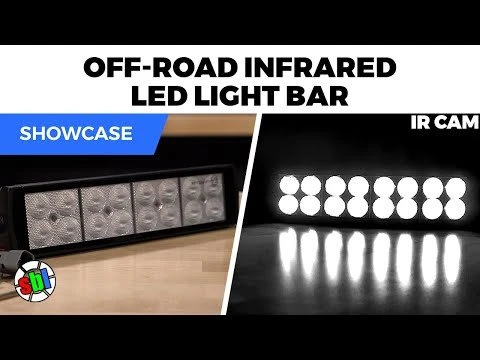 10.75" 850nm Off-Road Infrared LED Light Bar - 16W Double Row - Image 7