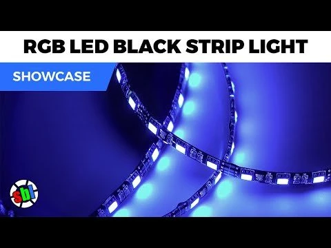 5m RGB LED Black PCB Strip Light - DynamicColor Series Tape Light - Dimmable - 12V - IP64 - Image 8