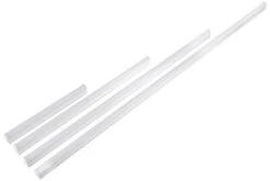 LED T5 Integrated Light Fixtures - Linkable Linear LED Task Lights - 120V - 1,035 Lumens - 24 Inch - With 3-Pin Plug Input