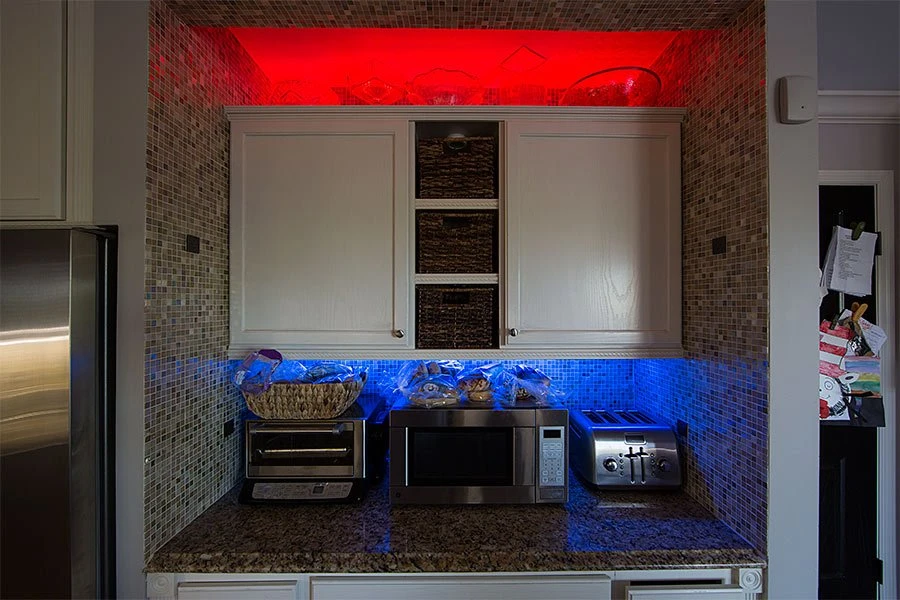 RGBW LED Strip Lights - Dual Row 24V LED Tape Light With White And Multicolor LEDs - 530 Lumens/ft. - Image 7