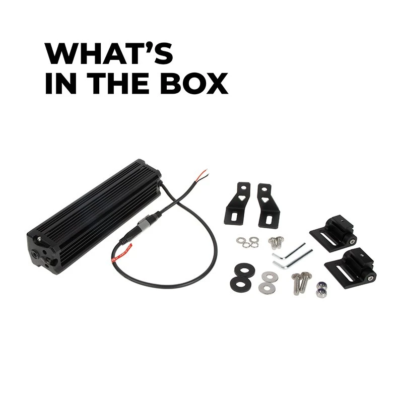 10.75" 850nm Off-Road Infrared LED Light Bar - 16W Double Row - Image 3