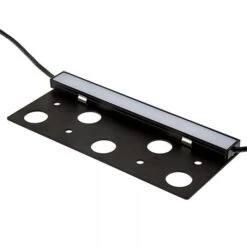 7 Inch LED Hardscape Light - Amber - With Mounting Plate