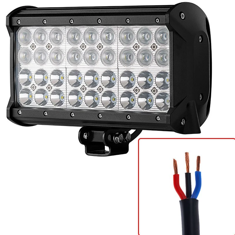 9" Titan Series Quad-Row Off-Road LED Light Bar With Multi Beam Technology - 108W Quad Row - 9,600 Lumens - Multi Beam