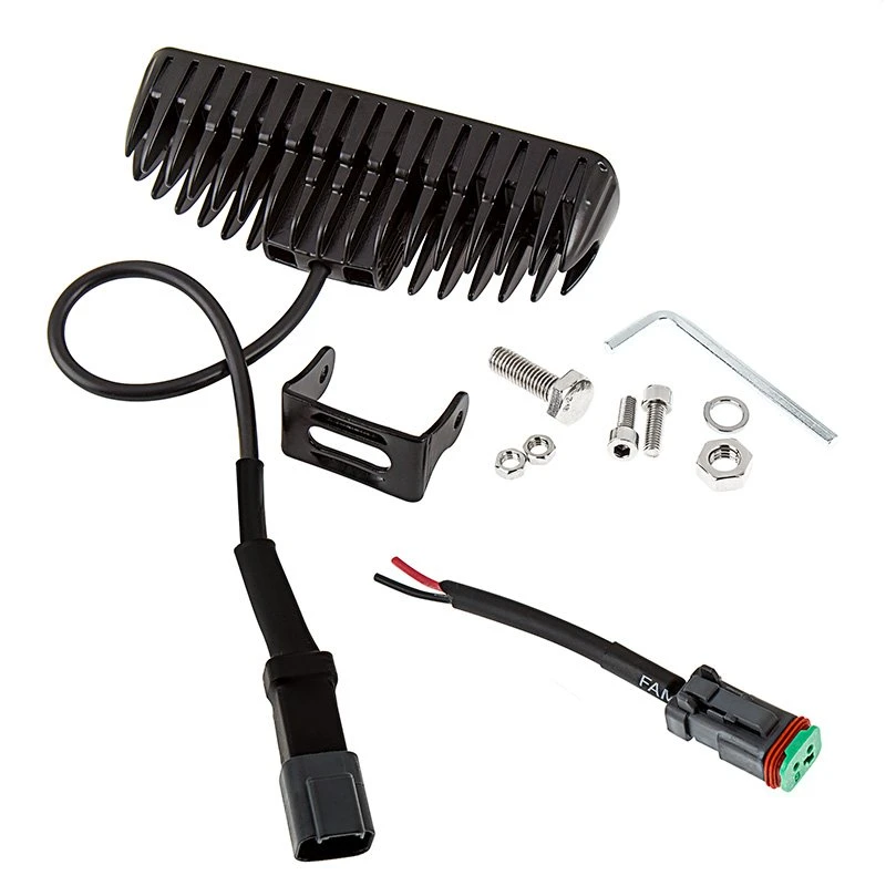 Off-Road LED Work Light / LED Driving Light - 6" Rectangle - 17W - 1,920 Lumens - 30 Degree - 2-Pack - Image 10