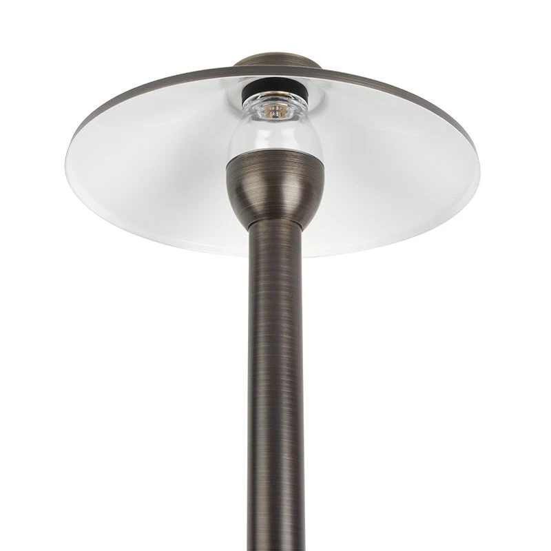 LED Landscape Lighting Kit - 6 Cone Shade Path Lights - 2 Spotlights - Stainless Steel Transformer - 2700K / 4000K / 6500K - Image 4