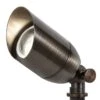Brass LED Ready Landscape Spot Light - Optional MR16 Bulb - 2700K / 3000K / 4000K / 6500K