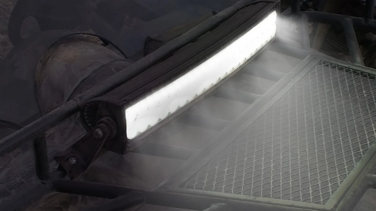 20" Curved Off-Road LED Light Bar - 120W - 9,600 Lumens - Image 12