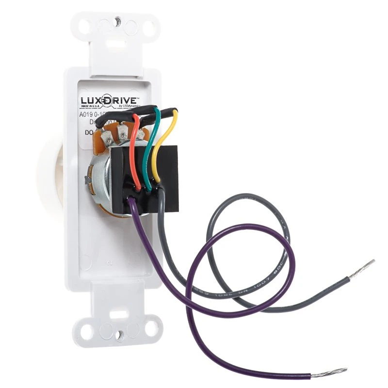 0-10 Volt DC Low Voltage Dimmer With Rotary Dimmer Switch - 0-10V Dimmer - Image 3