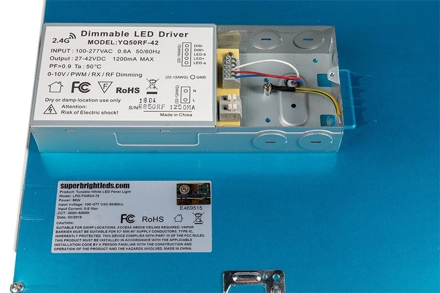 2'x4' LED Even-Glow® Tunable White LED Light Panel - 72W LED Panel Light Fixture - 8,700 Lumens - Dimmable - Image 5