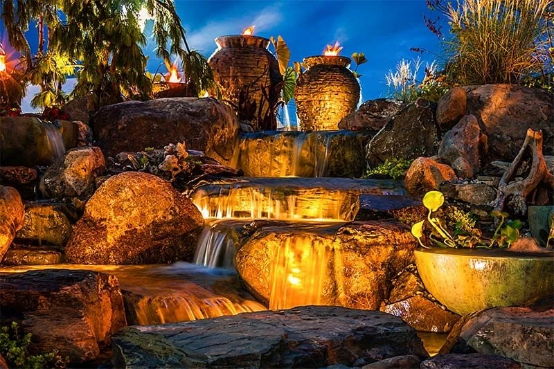 9W Underwater LED Light - Pond And Landscape Spotlight - 3000K - 12V AC/DC - Image 6