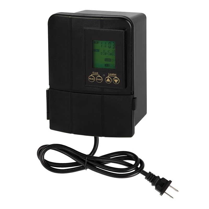 50W Low Voltage LED Landscape Transformer With Astronomical Dusk To Dawn Timer - 12 VAC Output