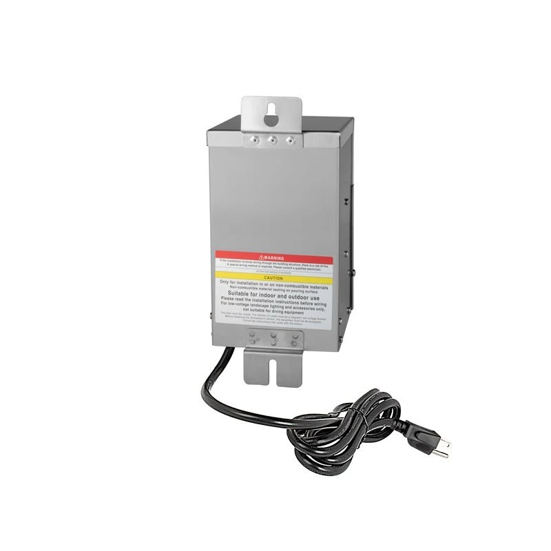 DiodeDrive® 75W Low Voltage Stainless Steel Transformer With Timer - Multi-Tap 12V / 15V Output - Image 3