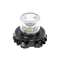 LED Hideaway Strobe Light - Selectable Colors - Emergency Vehicle Warning Light - Surface Mount - Red / Amber / Blue / White - Single