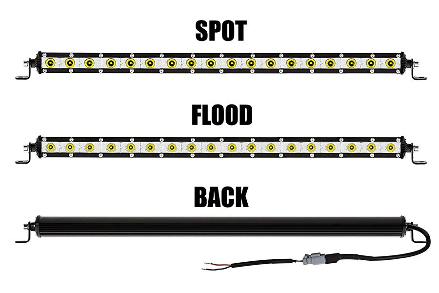 20" Slim Series Off-Road LED Light Bars - 54W - 5,000 Lumens - Image 3
