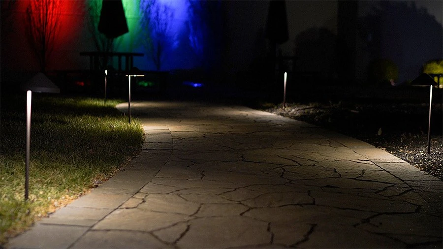 Landscape LED Path Lights With Offset Cone Shade - 3 Watt - Image 11