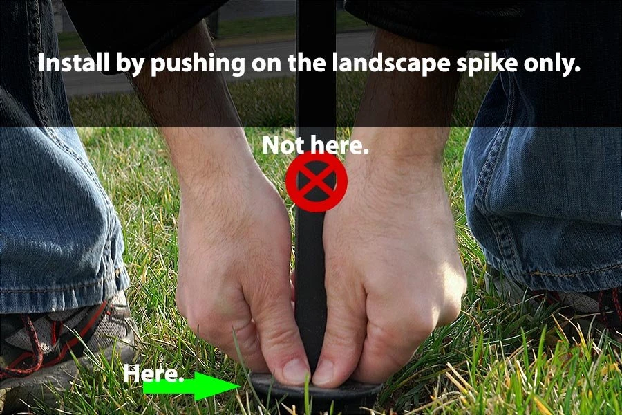 Landscape LED Path Lights With Offset Cone Shade - 3 Watt - Image 5