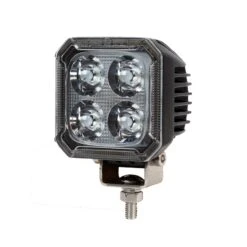 3" LED Light Pod - 40W Square Off-Road Light - 4,000 Lumens - 60-Degree Flood Beam - Single
