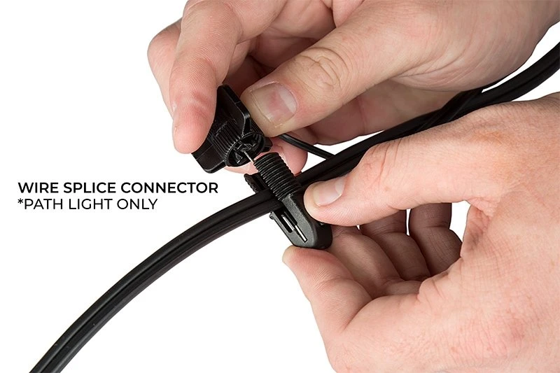 LED Landscape Lighting Kit - 6 Mini Bollard Path Lights - 2 Spotlights - Low Voltage Transformer - Warm White - Image 4