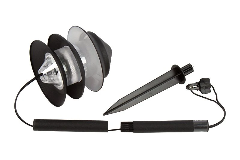 Landscape LED Path Lights With Triple Tier Pagoda Style Light Head - 1 Watt - Warm White - Image 3