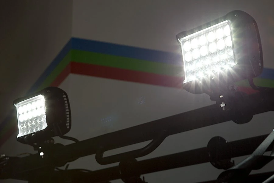 6.5" Titan Series Quad-Row Off-Road LED Light Bar - 72W Flood Light- 6,500 Lumens - Flood Beam - Image 8