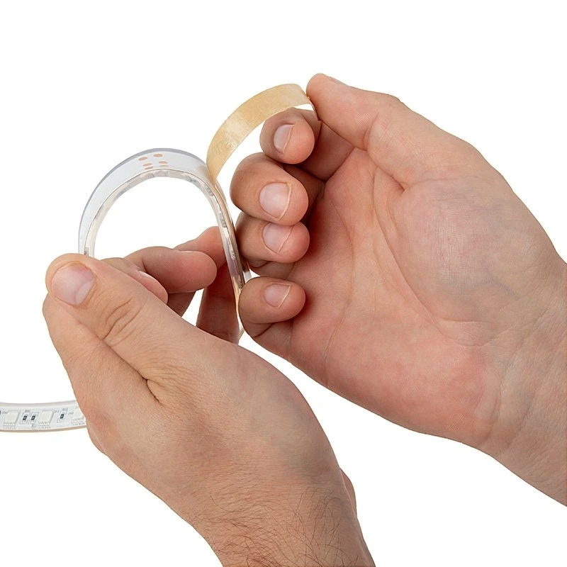 5m RGB+W LED Strip Light - Color-Changing LED Tape Light - 24V - IP68 Waterproof - Image 4