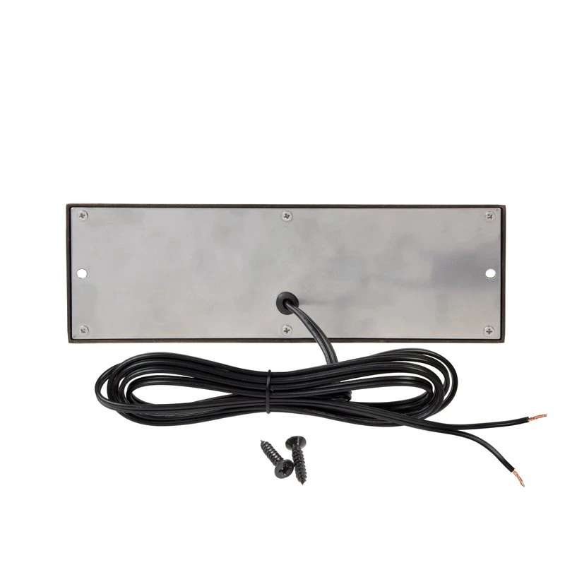 4W Low Voltage Brass Landscape LED Step Light - Thin Louvered Faceplate - 12V - 2700K / 3000K - Image 3