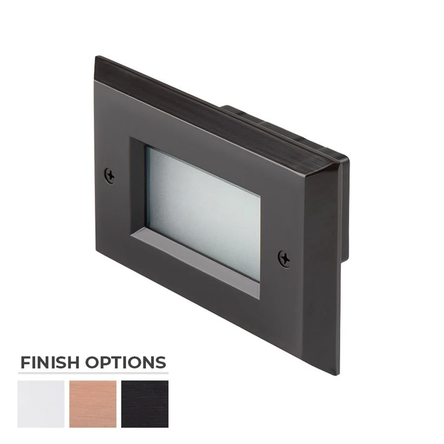 120V LED Step Light - Windowed Faceplate - Copper - 4500K - 6-Pack - Image 11