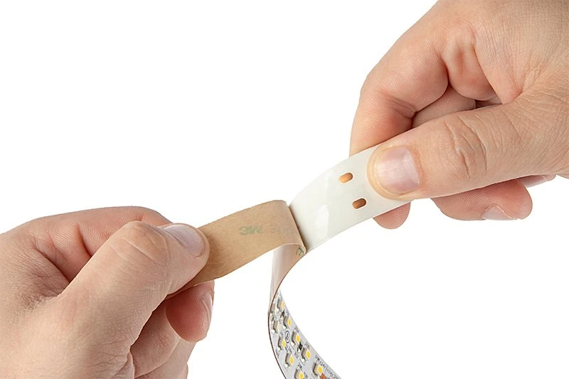 5m White LED Strip Light - Eco Series Tape Light - Dual Row - 24V - IP20 - Cool White 6500K - 196.9in (16.40ft) - Image 3