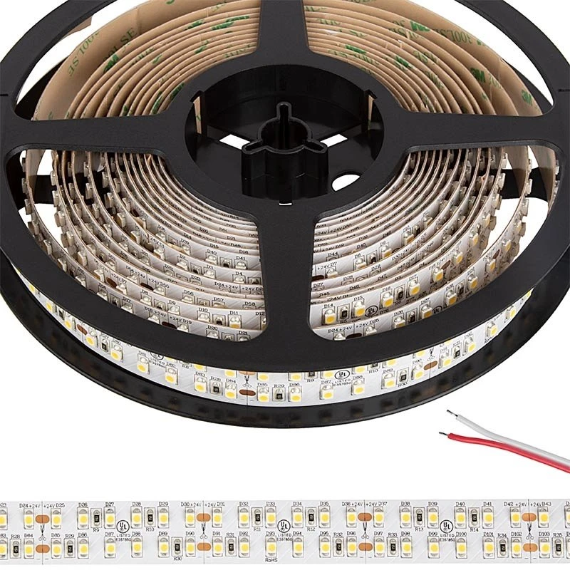 5m White LED Strip Light - Eco Series Tape Light - Dual Row - 24V - IP20 - Cool White 6500K - 196.9in (16.40ft) - Image 5