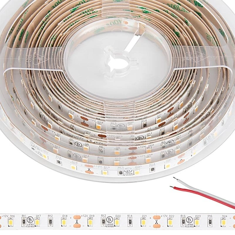 5m White LED Strip Light - HighLight Series Tape Light - High CRI - 12V/24V - IP20 - Warm White 3500K - 196.9in (16.40ft) - Image 7